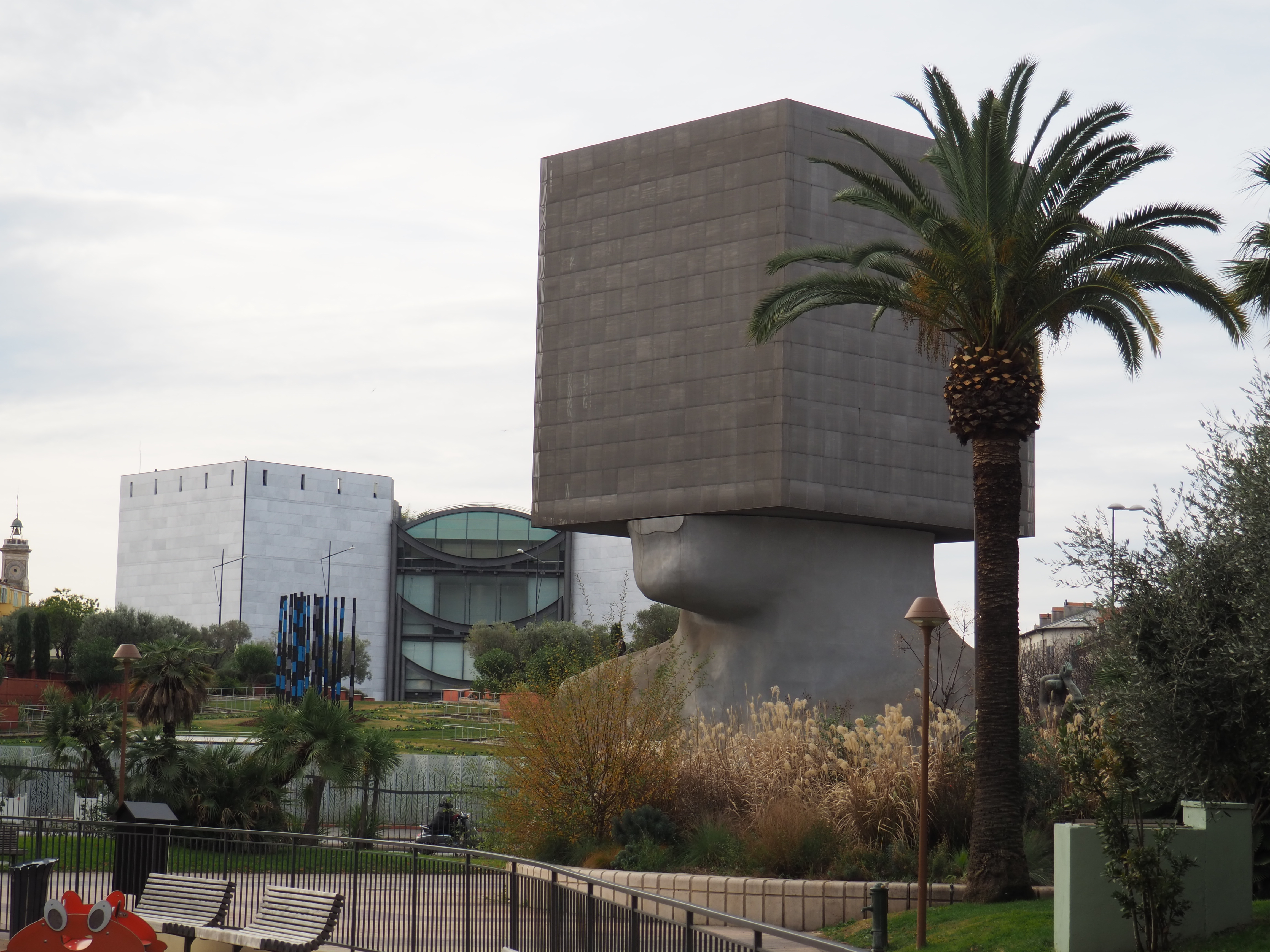 Exterieur de la Bibliothèque Municipale à Vocation Régionale de Nice